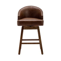 Kitchen Counter Height 360 Degree Swivel Bar Stools Set