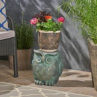 Streamdale Furniture Versatile Owl Garden Stool Easy Assembly, Suits Any Decor