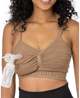 Kindred Bravely Plus Sublime Hands-Free Pumping & Nursing Bra Fits 38B-44D