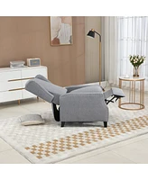 Simplie Fun Modern Comfortable Upholstered Leisure Chair Recliner Chair For Living Room