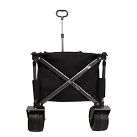 Compact Folding Wagon Spacious for Hauling, Sturdy for Any Terrain