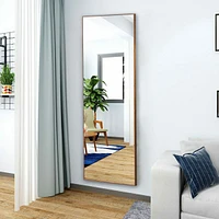 Eco-Friendly Solid Wood Vanity Mirror with Hd Explosion-Proof Glass