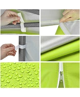 InstaHibit 10x6.5 Ft Pop up Canopy Sidewall Kit Door Window Block Out 4 Pieces