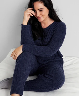 State of Day Women's Indulge & Rest Chenille Packaged Pajama Set, Created for Macy's