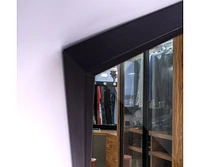 36x24 Inches Modern Bathroom Mirror With Aluminum Frame Vertical Or Horizontal Hanging