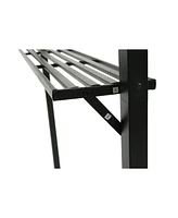 Outdoor Grill Gazebo 8 X 5 Ft, Shelter Tent, Double Tier Soft Top Canopy And Steel Frame
