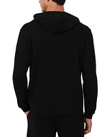 Lacoste Men's Thermal Sleep Waffle Hoodie