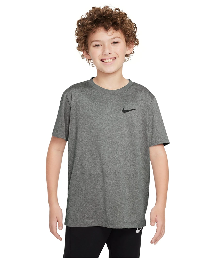 Nike Big Kids Legend Dri-fit Logo Graphic T-Shirt