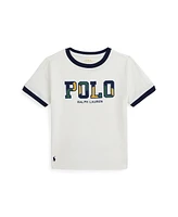 Polo Ralph Lauren Toddler and Little Boys Corduroy-Logo Cotton Jersey Tee