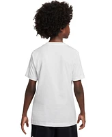 Nike Big Kids Sportswear Embroidered Logo Graphic T-Shirt