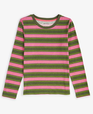 Epic Threads Big Girls Camille Striped T-Shirt, Created for Macy's