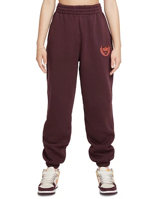 Nike Big Girls Sportswear Club Fleece Loose-Fit Sweatpants