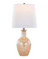 Lumisource Gloria Round 20" Contemporary Glass Accent