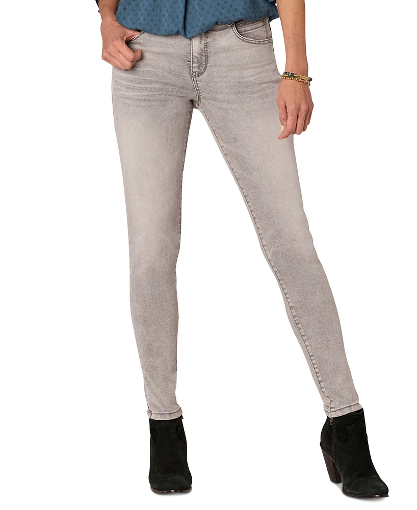 Democracy Petite "Ab"solution Mid-Rise Jeggings