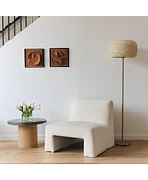 Brightech Rowan 60" Led Standing Floor Lamp with Threaded Twine Shade