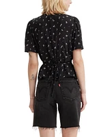 Levi's Women's Dolores Short-Sleeve Blouse