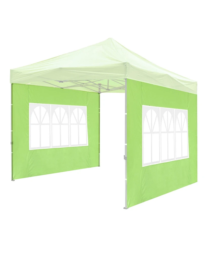 Instahibit Privacy Window Sidewall UV30+ Fits 10x10ft Canopy Camping 2 Pieces