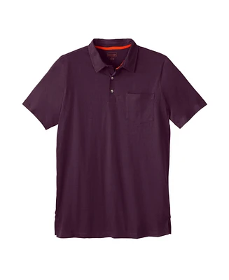 Boulder Creek Big & Tall by KingSize Longer-Length Heavyweight Polo