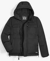 Levi's Men's Quilted Hooded Puffer Jacket