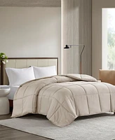 Madison Park Winfield Cotton Percale Luxury Down Alternative Comforter