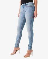 True Religion Women's Jennie No Flap Big Qt Super Skinny Jean