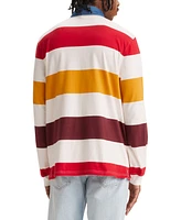 Levi's Men's Relaxed-Fit Long Sleeve Striped Rugby Shirt