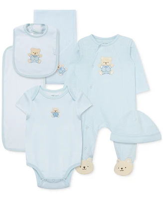 Little Me Baby Boys Cute Bear Cotton Gift Box Set