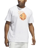 adidas Men's On Fire Baller Graphic T-Shirt