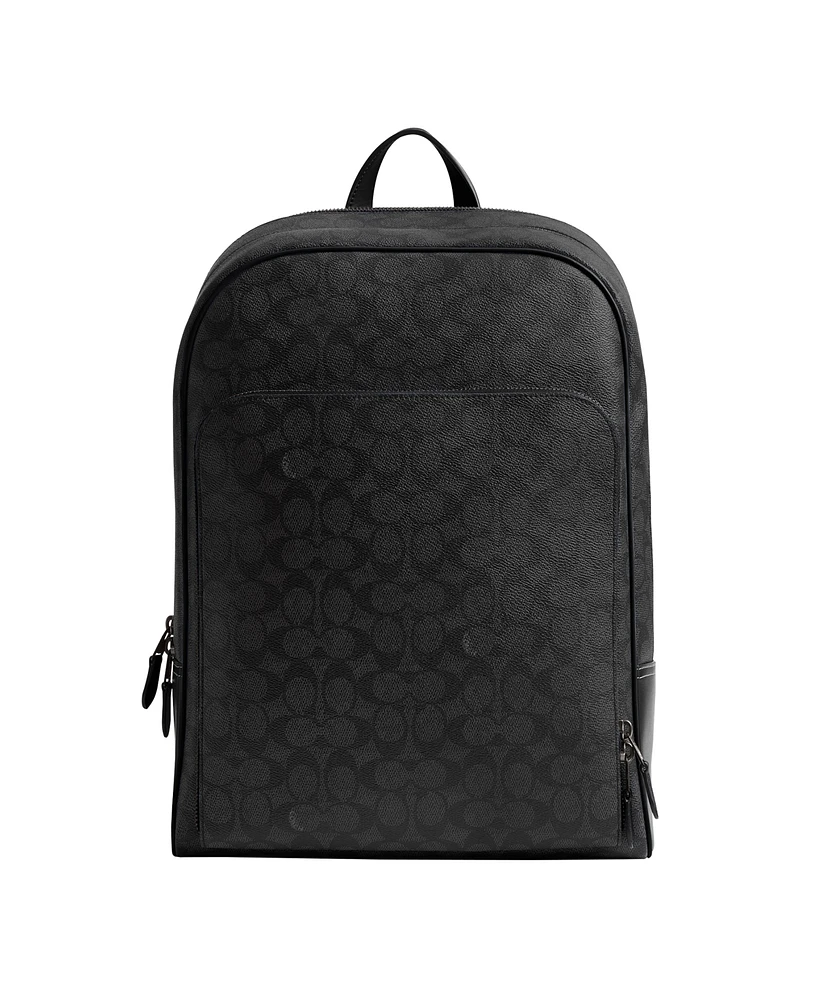 Coach Men's Gotham In Signature Canvas Backpack