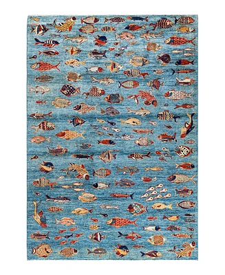 Adorn Hand Woven Rugs Serapi 6'1"x8'9" Area Rug