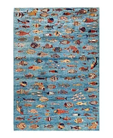 Adorn Hand Woven Rugs Serapi 6'1"x8'9" Area Rug