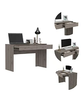 Fm Furniture Tampa Computer Desk with 2-Drawers