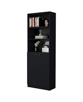 Fm Furniture Sutton 2-Door Bookcase