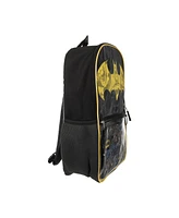 Batman Youth 4pc Backpack and Lunch Set for boys