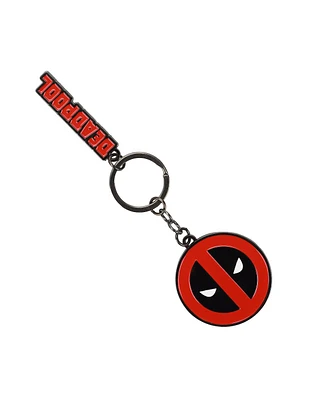 Marvel Deadpool Logo Keychain