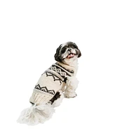 Chilly Dog Alpaca Cream Wyatt Dog Sweater