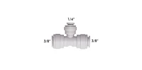 Apec Water Systems Icemaker Kit for Apec Quick Dispense Reverse Osmosis System - 3/8" to 1/4" Od Tubing