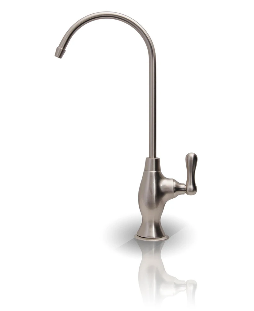 Apec Water Systems Apec Ceramic Disc Luxury Designer Reverse Osmosis Faucet - Brushed Nickel Coke, Lead-Free