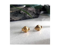 Astor & Orion Eye Studs Gold