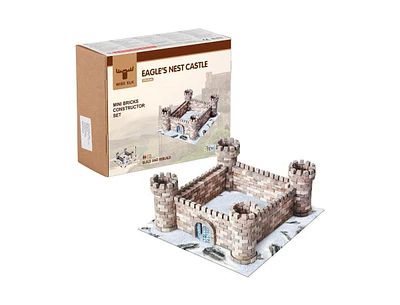 Wise Elk Mini Bricks Construction Set - Eagle's Nest Castle - Assorted Pre