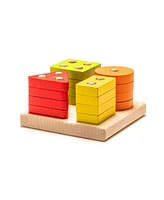 Cubika Wise Elk/Cubika Wooden toy - Sorter Lsg 3 - Assorted Pre