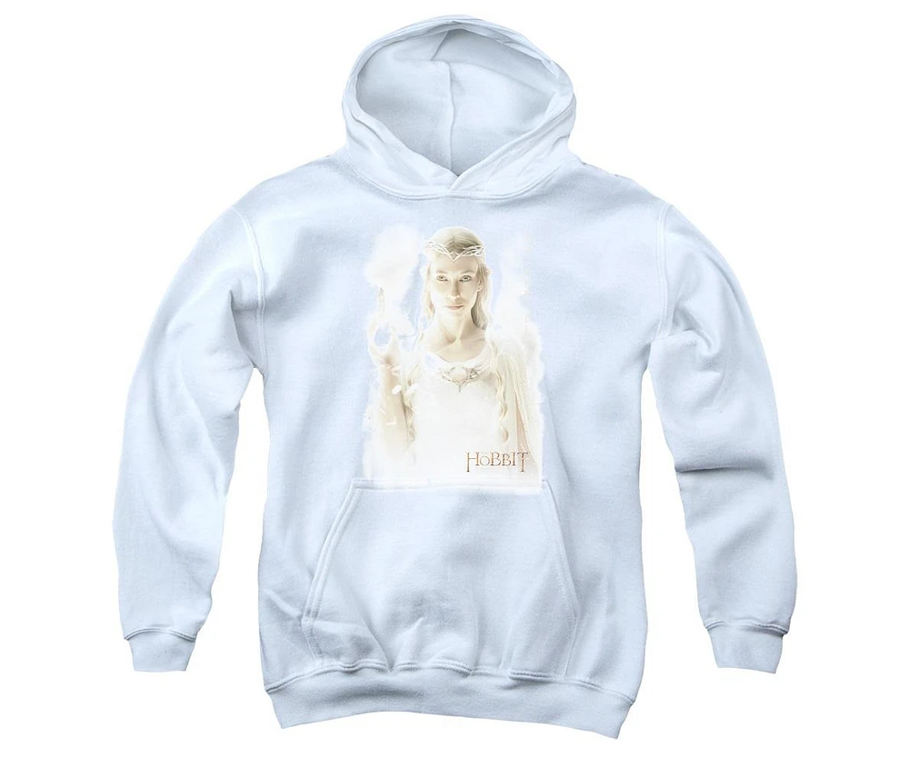 Hobbit Boys Youth Galadriel Pull Over Hoodie / Hooded Sweatshirt