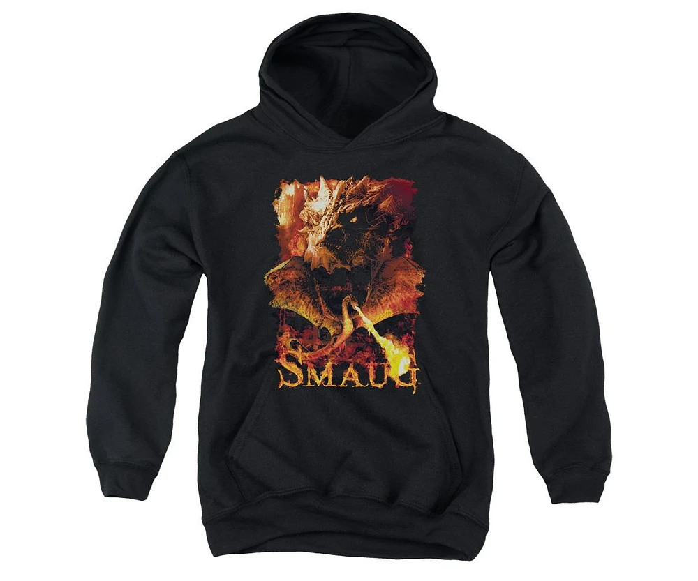 Hobbit Boys Youth Smolder Pull Over Hoodie / Hooded Sweatshirt