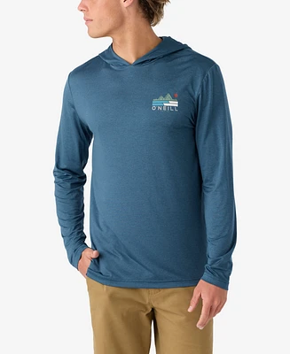 O'Neill Men's Trvlr Upf Hooded Long Sleeve Pullover Sweatshirt