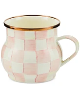 Mackenzie-Childs Rosy Check Mug