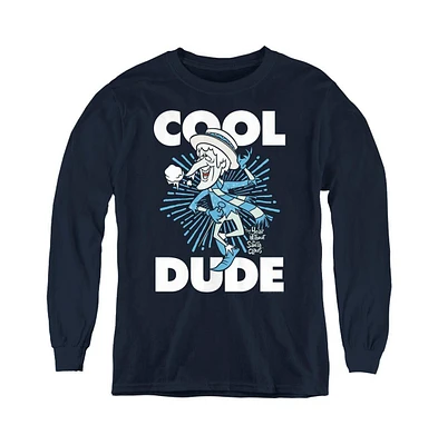 The Year Without A Santa Claus Youth Cool Dude Long Sleeve Sweatshirt