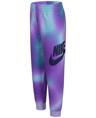 Nike Little Girls Solarized Fleece Logo Pants