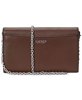 Lauren Ralph Leather Medium Adair Wallet Crossbody