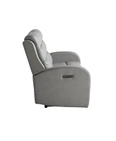 Relax A Lounger 54.7"W Polyester Akron Power Reclining Loveseat