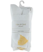 Gold Toe Women's 6-Pack Casual Turn Cuff Socks